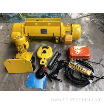 hot sale industrial wire rope electric hoist lifting crane